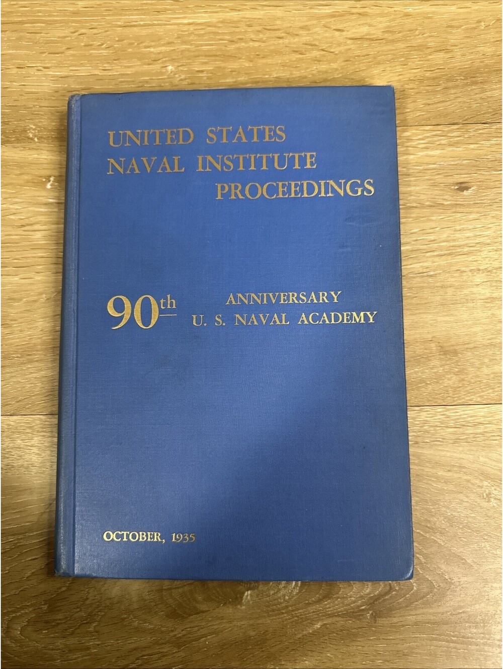 UNITED STATES NAVAL INSTITUTE PROCEEDINGS October 1935 Illustrated